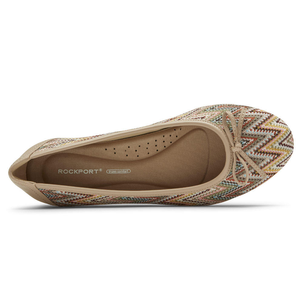 Rockport Flats For Womens Multicolor - Reagan Bow - PS6502978